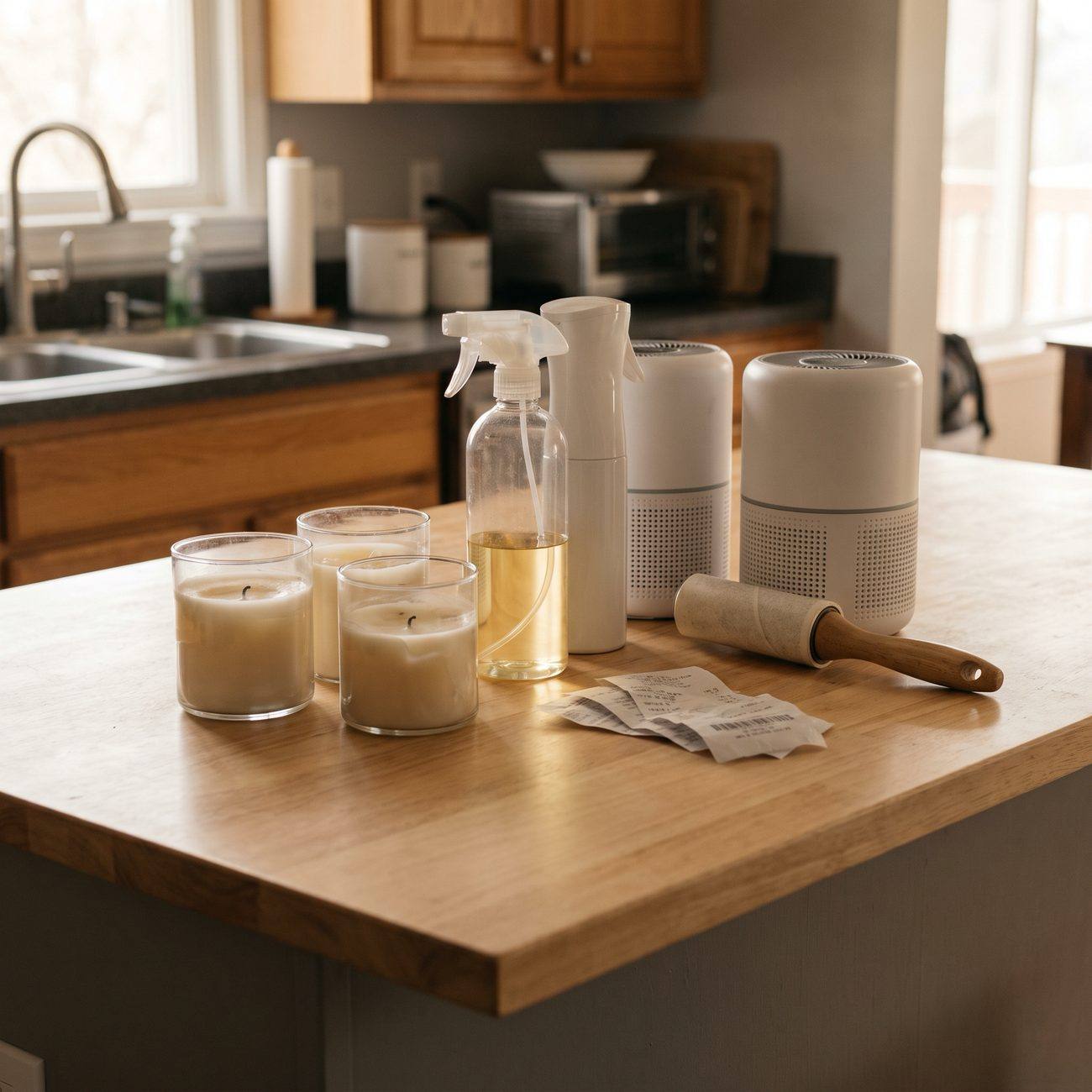 Candles, sprays and HEPA purifiers that didn't work on pet odor